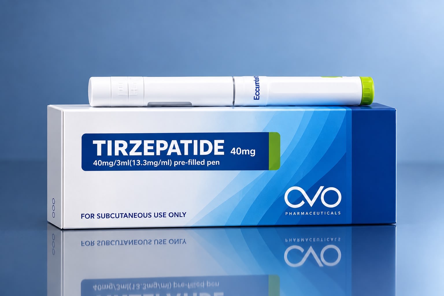 Tirzepatide 40 mg packaging