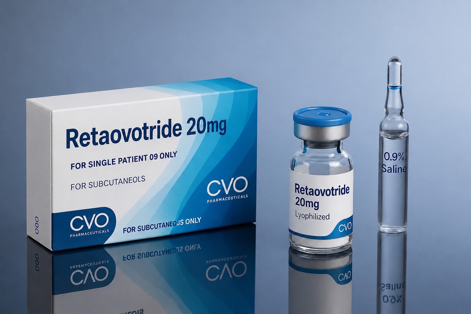 Retaovotride 20 mg packaging